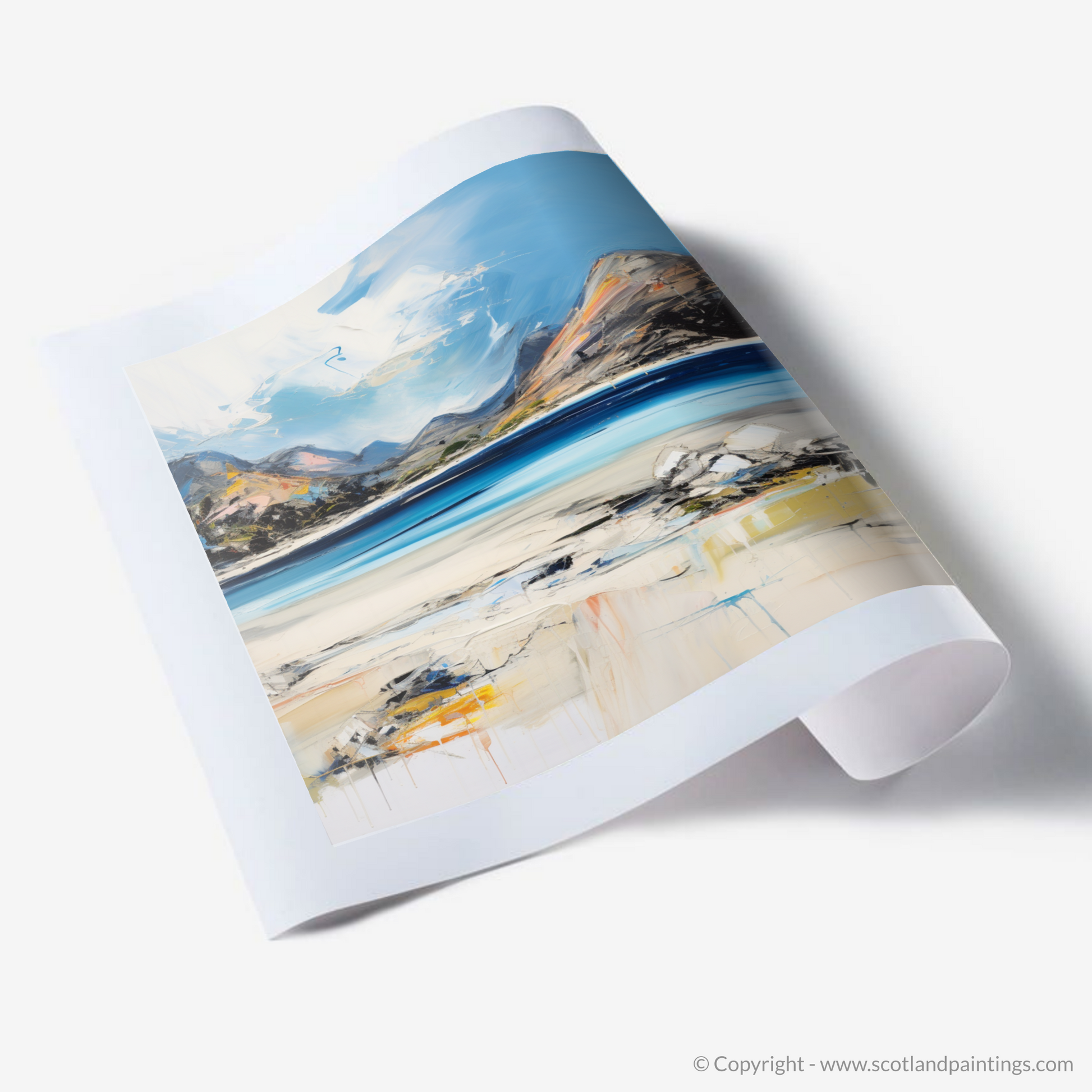 Art Print of Silver Sands of Morar