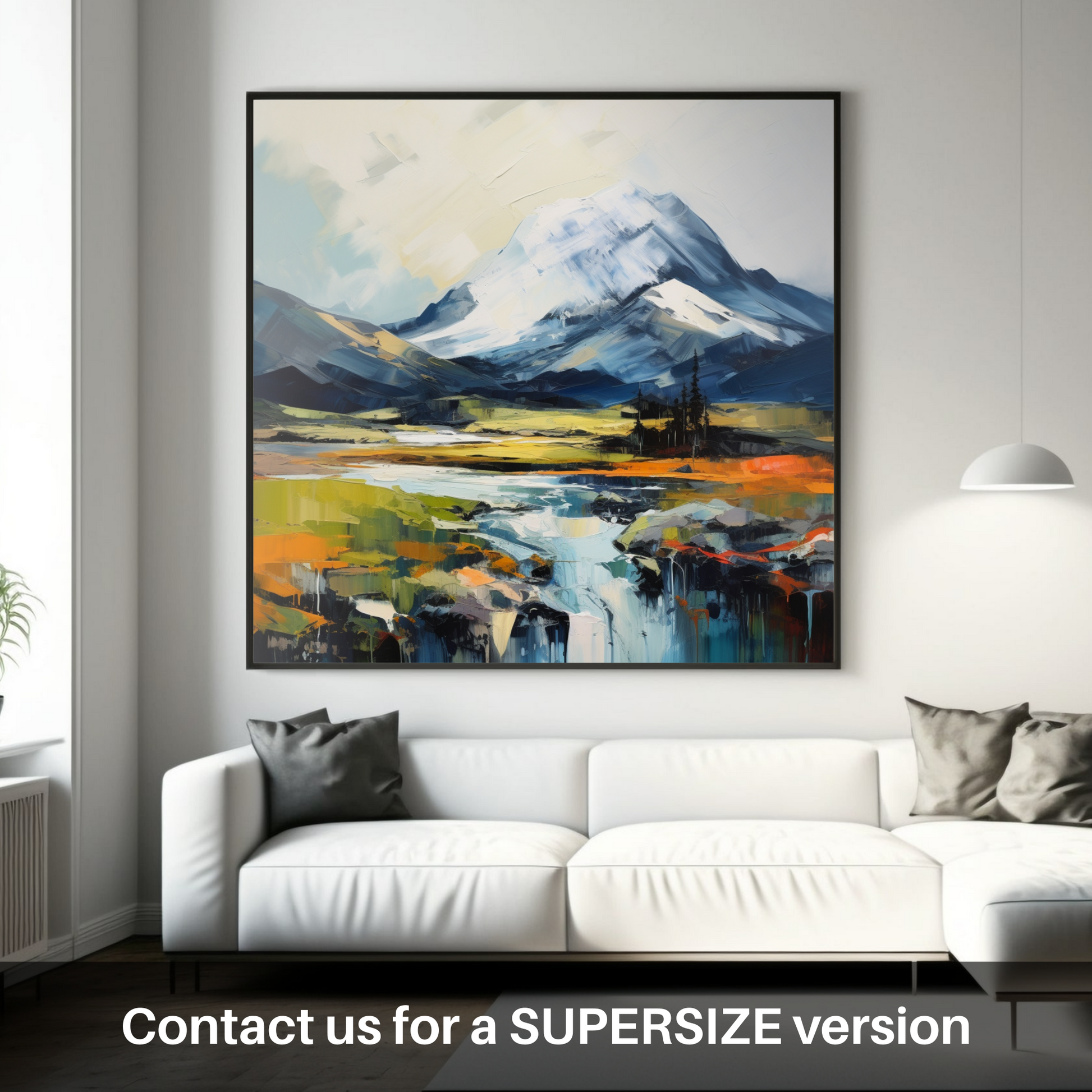 Huge supersize print of Ben More