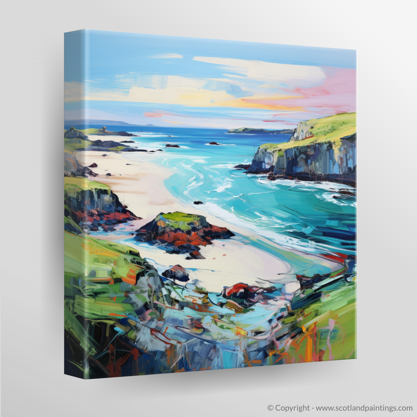 Canvas Print of Kiloran Bay, Isle of Colonsay