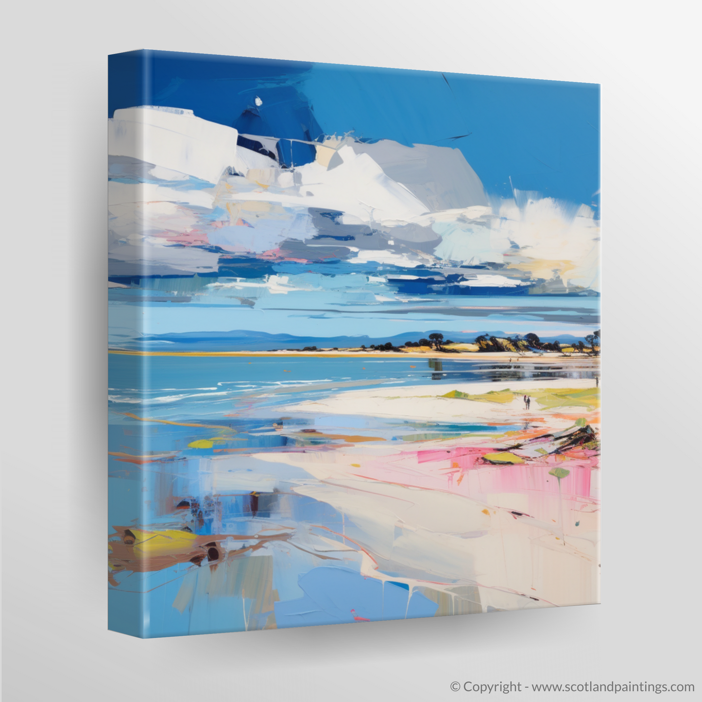 Canvas Print of Nairn Beach, Nairn