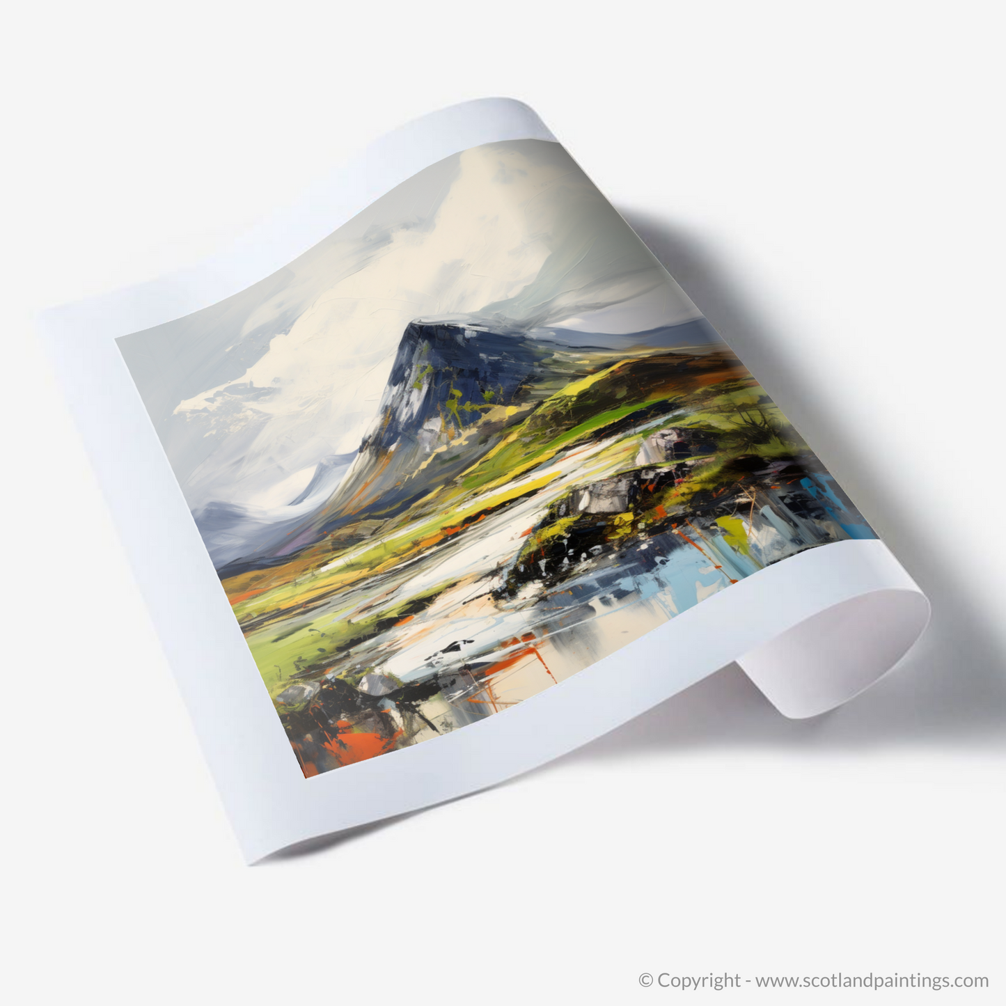 Art Print of Beinn a' Chròin