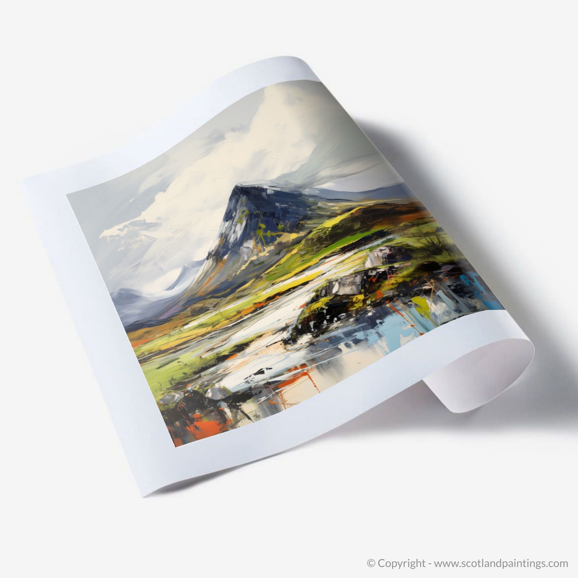 Art Print of Beinn a' Chròin
