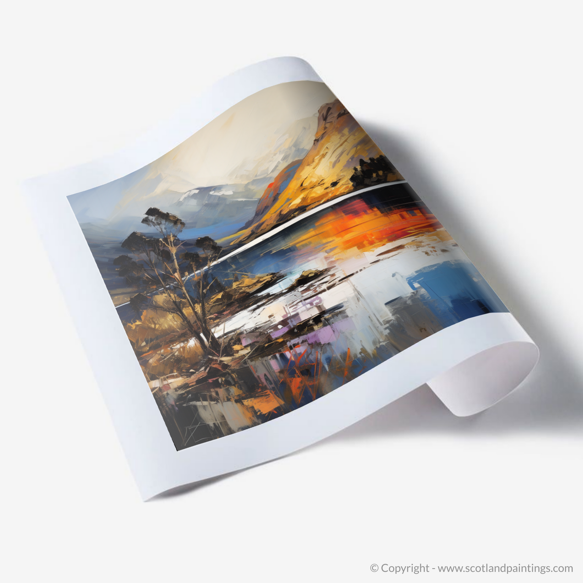 Art Print of Loch Lochy, Highlands