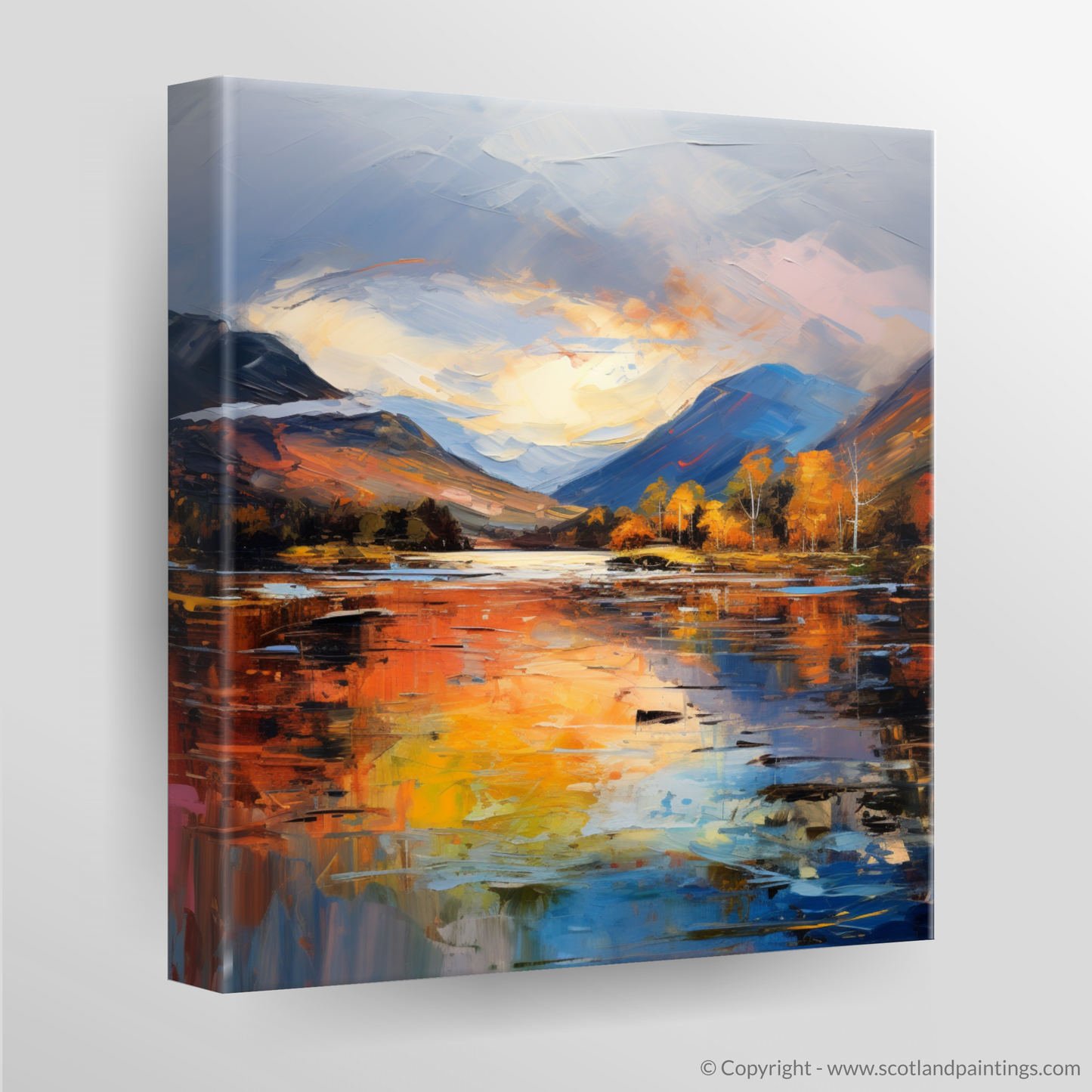 Canvas Print of Loch Lochy, Highlands