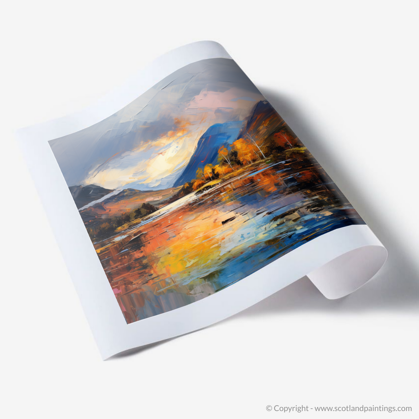 Art Print of Loch Lochy, Highlands