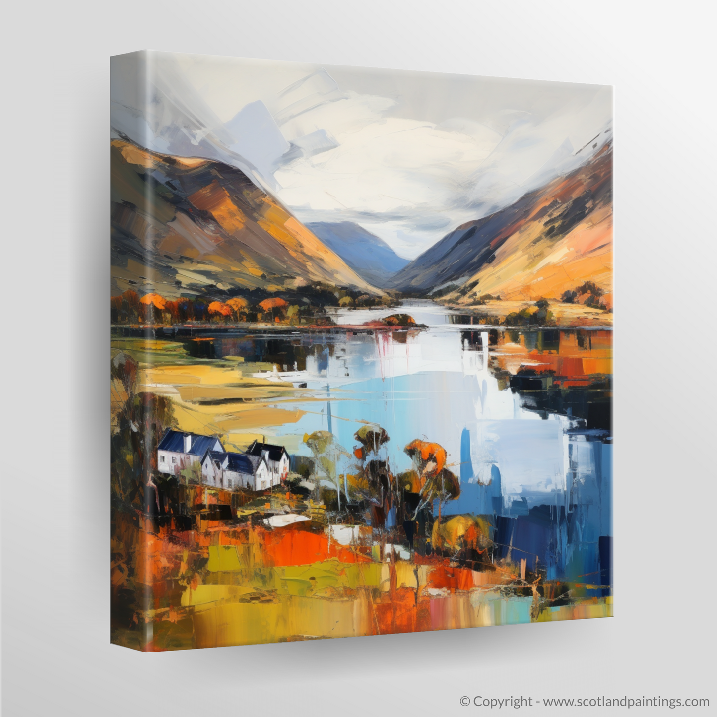 Canvas Print of Loch Lochy, Highlands