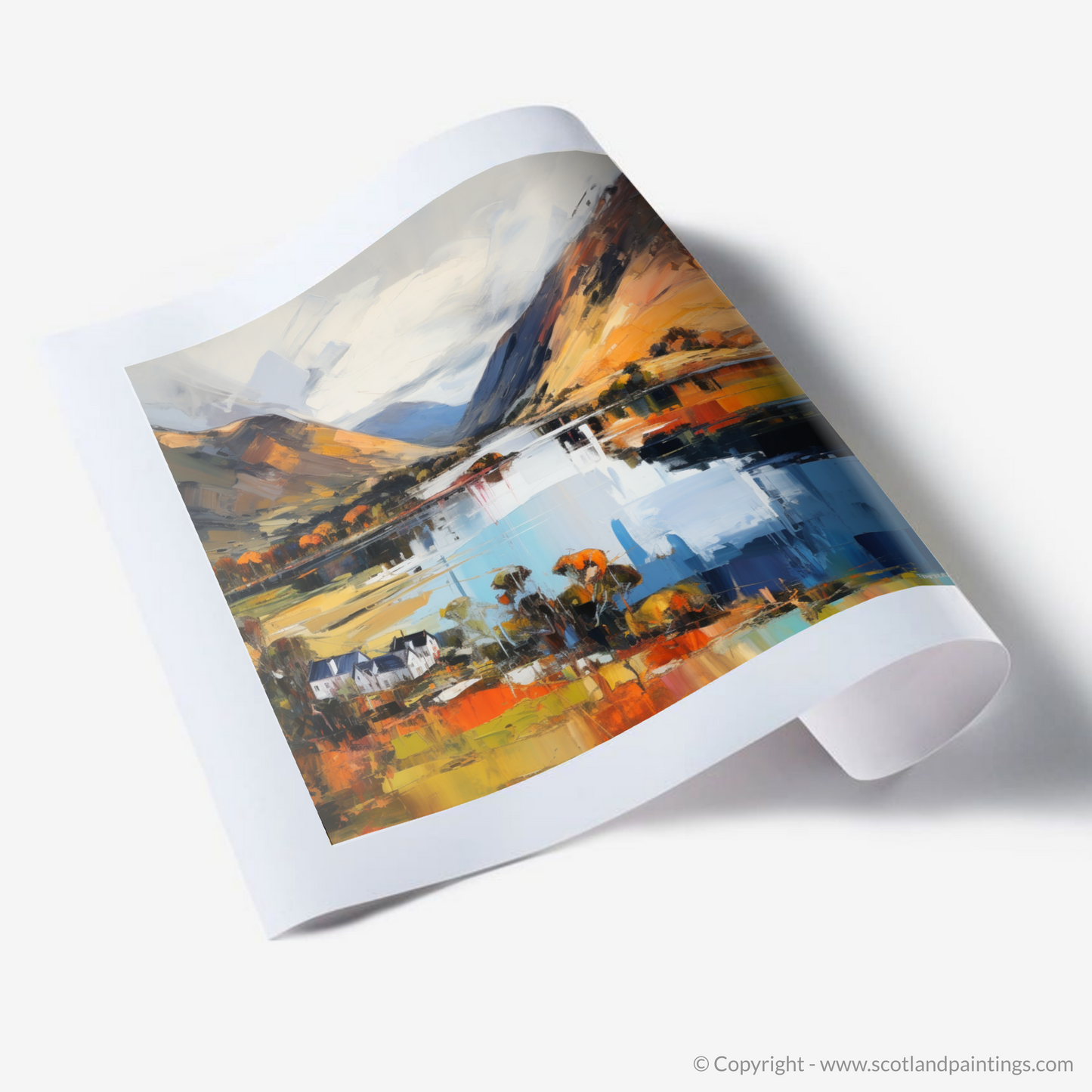 Art Print of Loch Lochy, Highlands