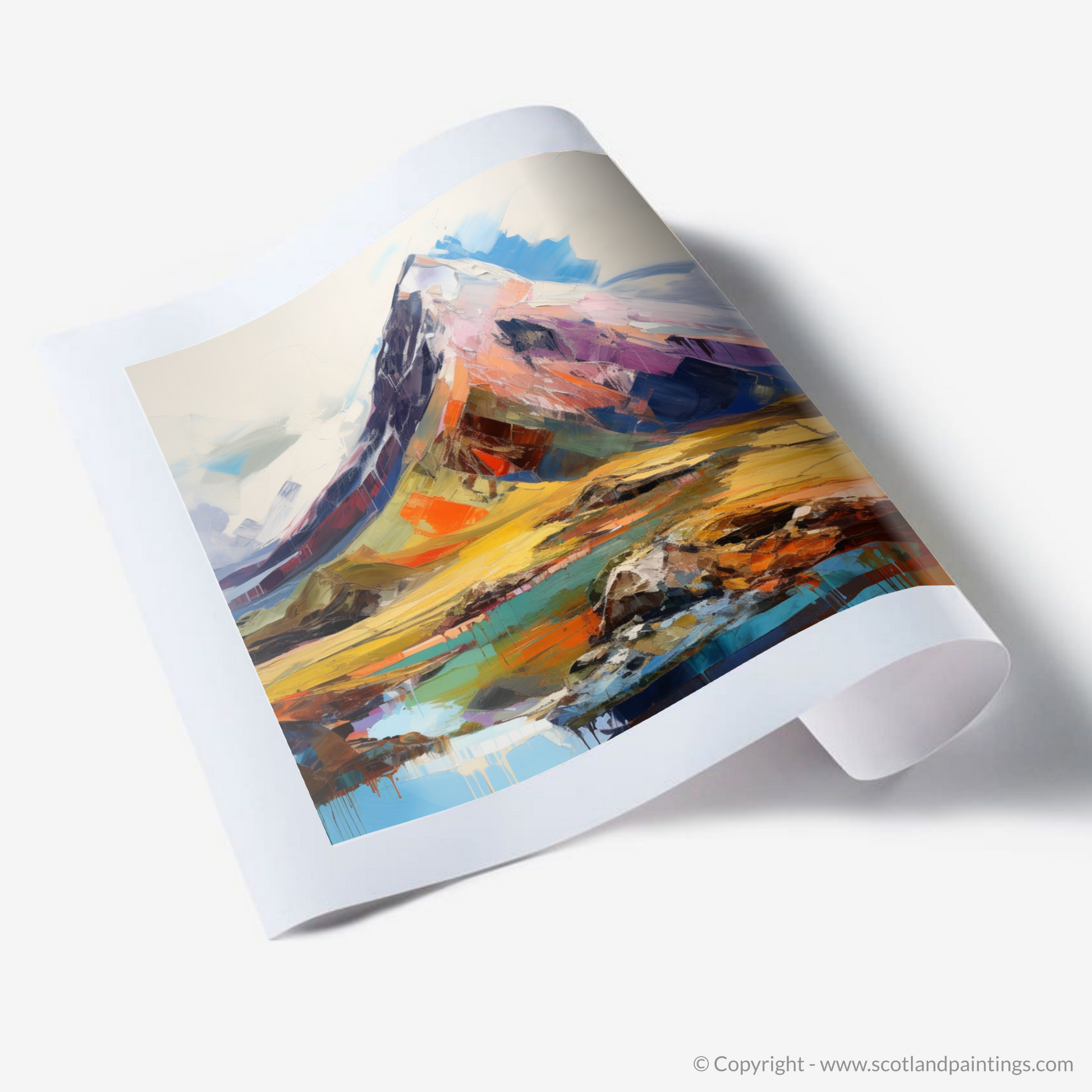 Art Print of Stob Binnein