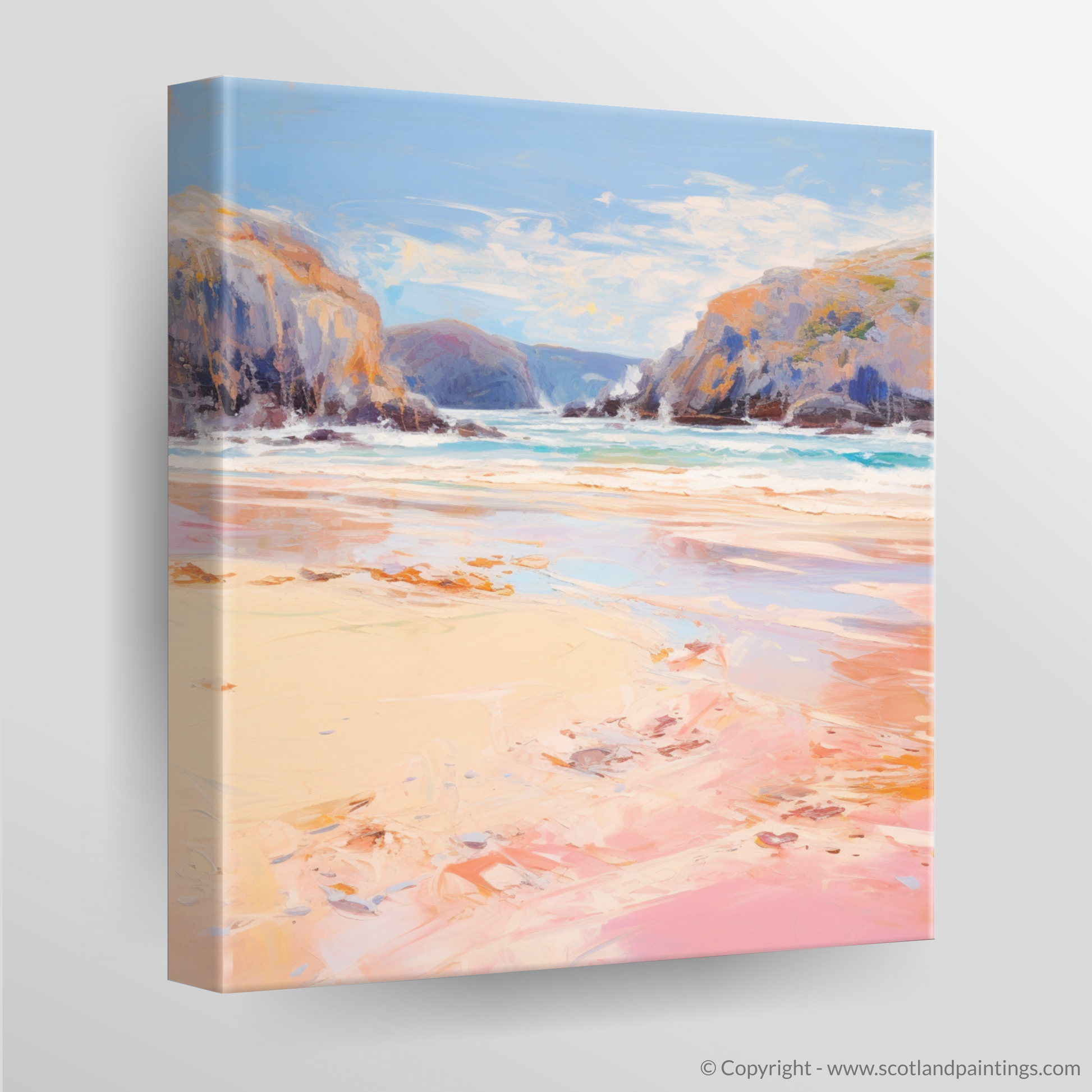Canvas Print of Sandwood Bay, Sutherland in summer