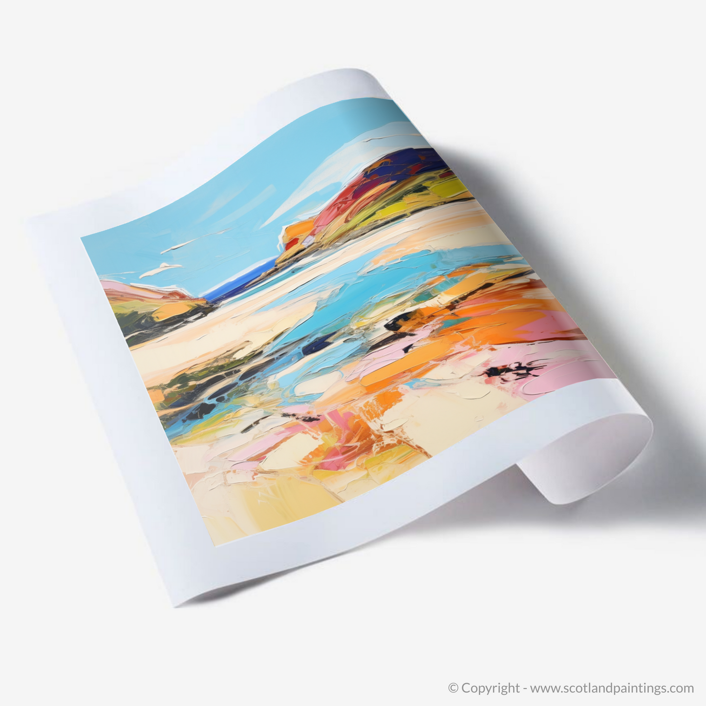 Art Print of Sandwood Bay, Sutherland in summer