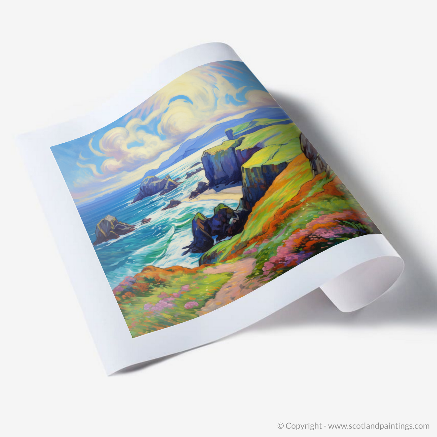 Art Print of Isle of Lewis, Outer Hebrides in summer