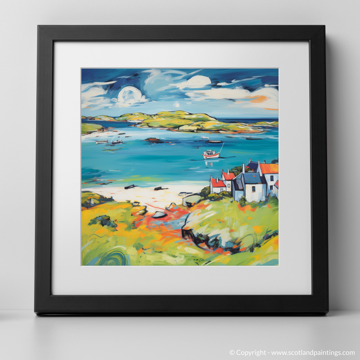 Summer Serenade on the Isle of Barra – Scotland Paintings and Art Prints