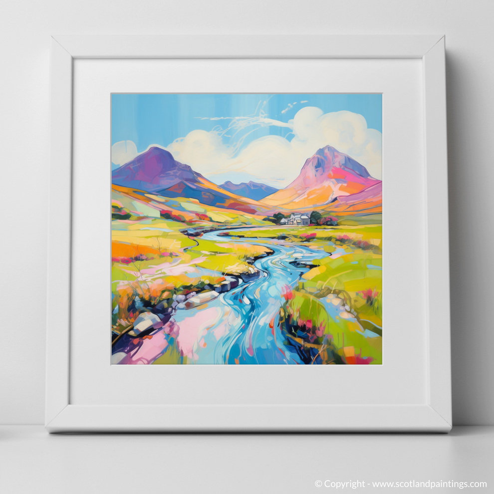 Summer Splendour of Glen Rosa – Scotland Paintings and Art Prints