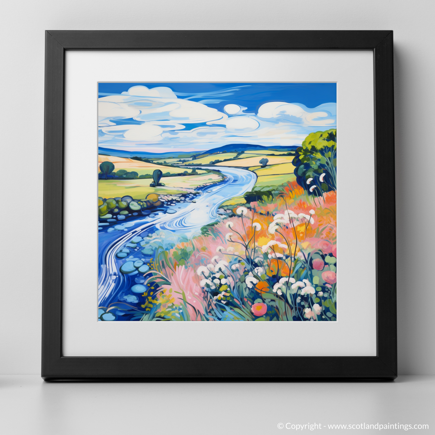 Summer Fervour by the River Nith