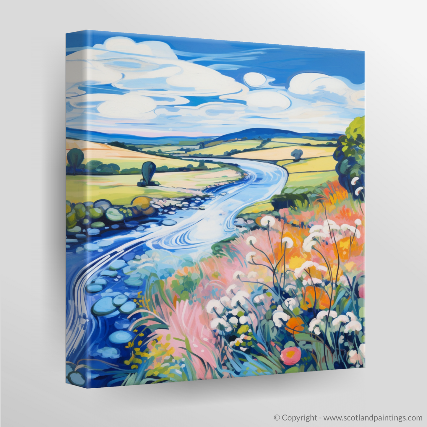 Summer Fervour by the River Nith