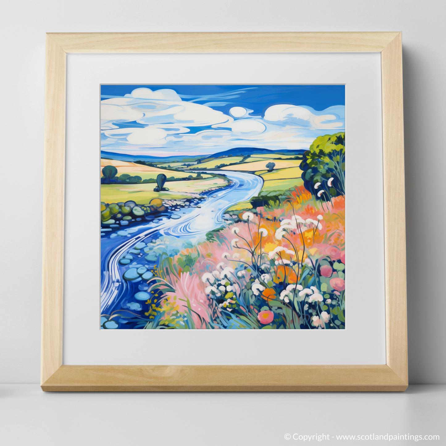 Summer Fervour by the River Nith