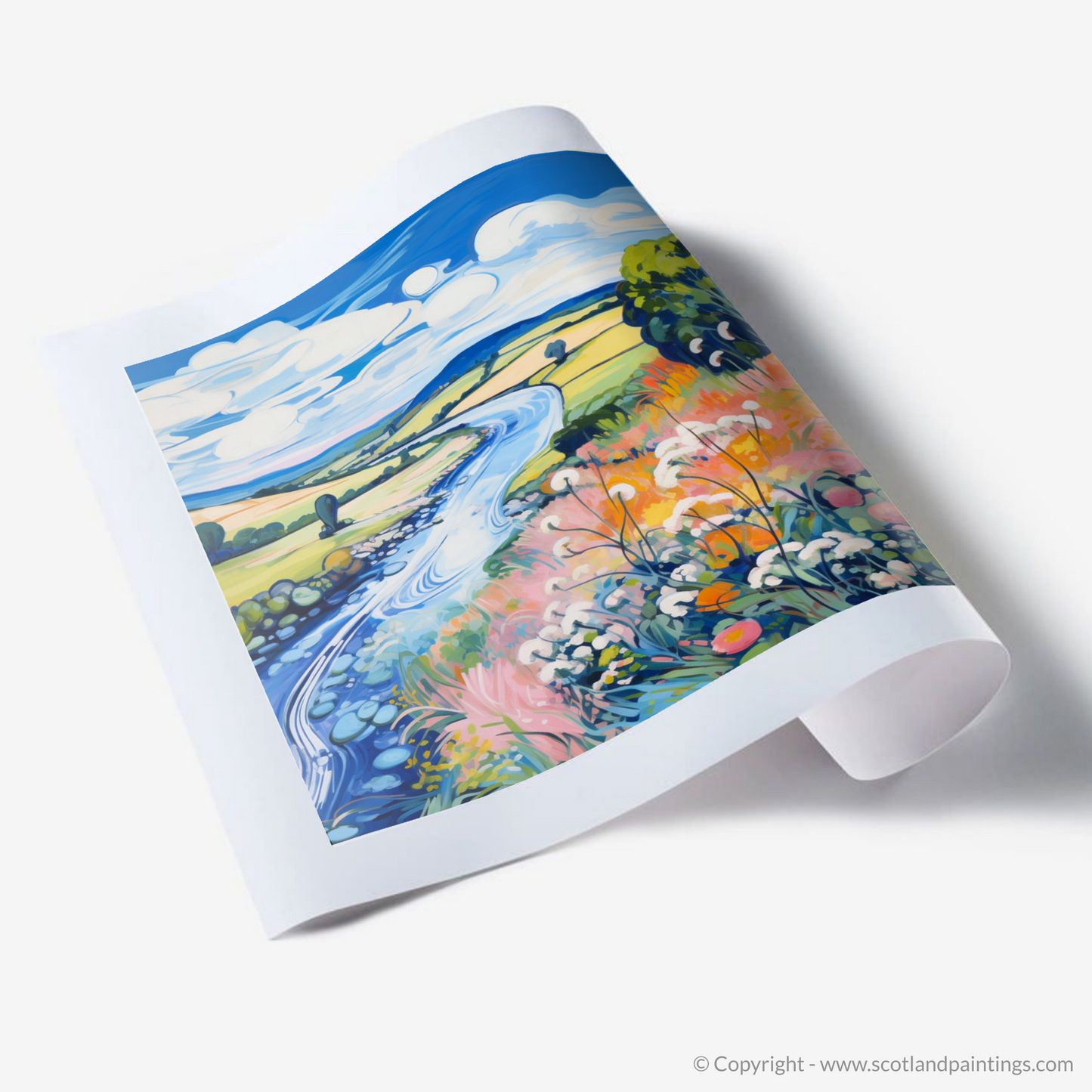 Summer Fervour by the River Nith