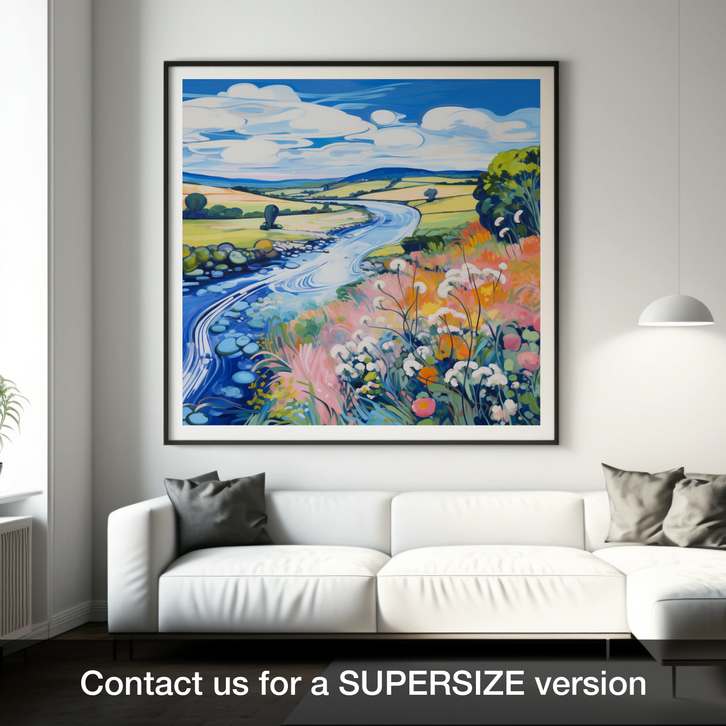 Summer Fervour by the River Nith