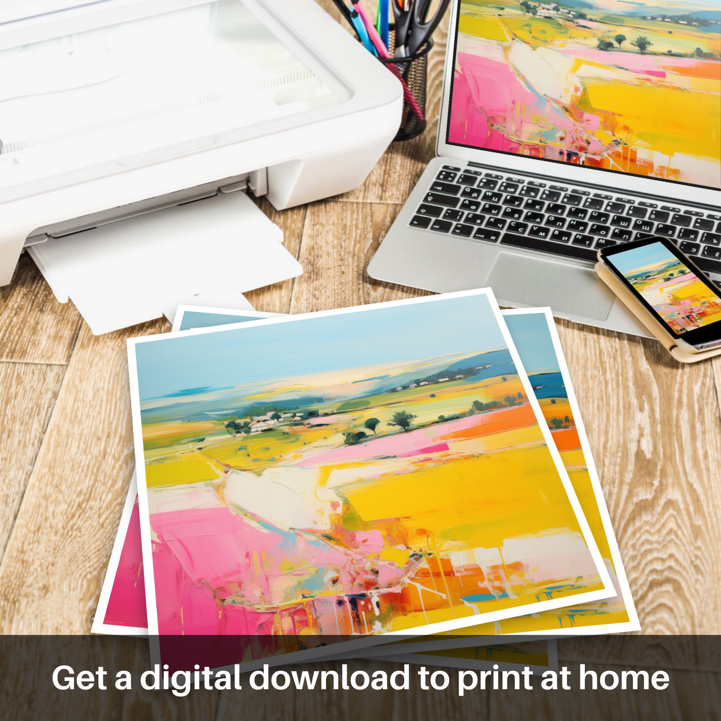 Abstract Ode to Glenlivet Summers