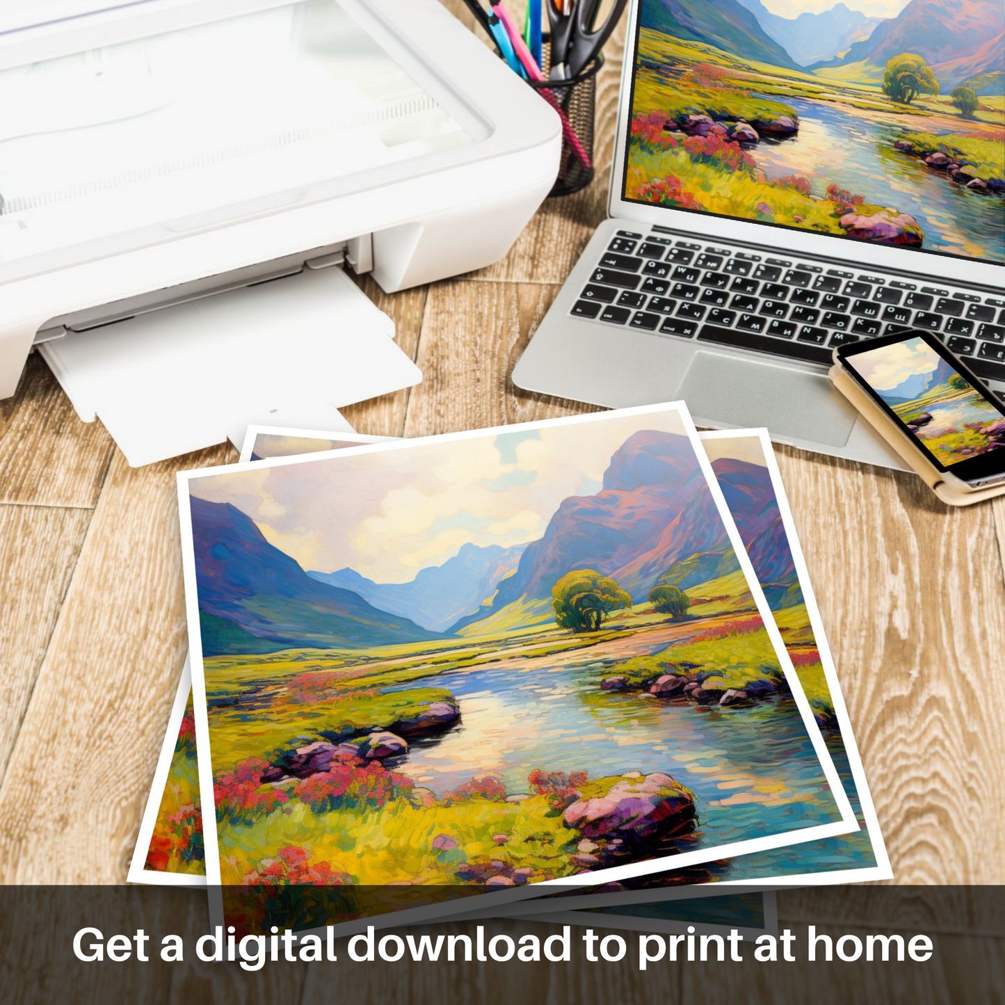 Summer Splendour of Glen Coe