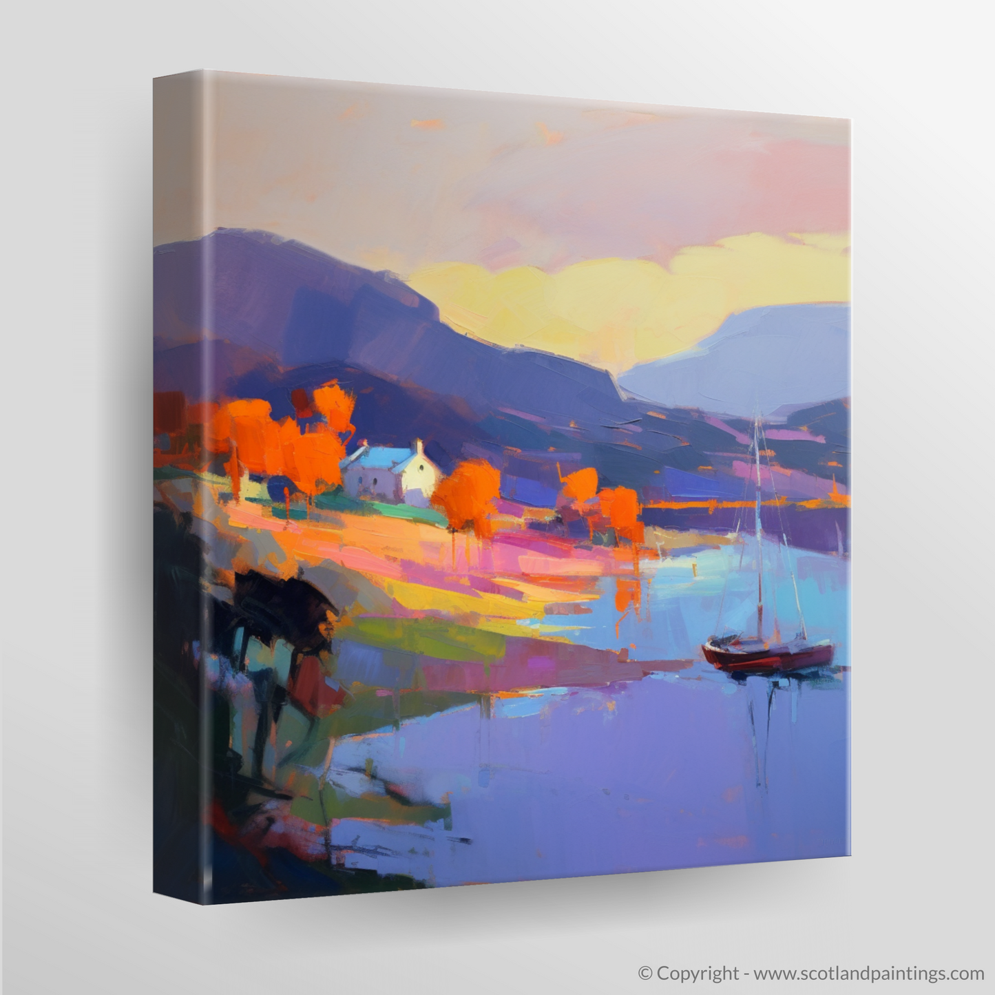 Golden Hour Serenity at St Abba's Harbour