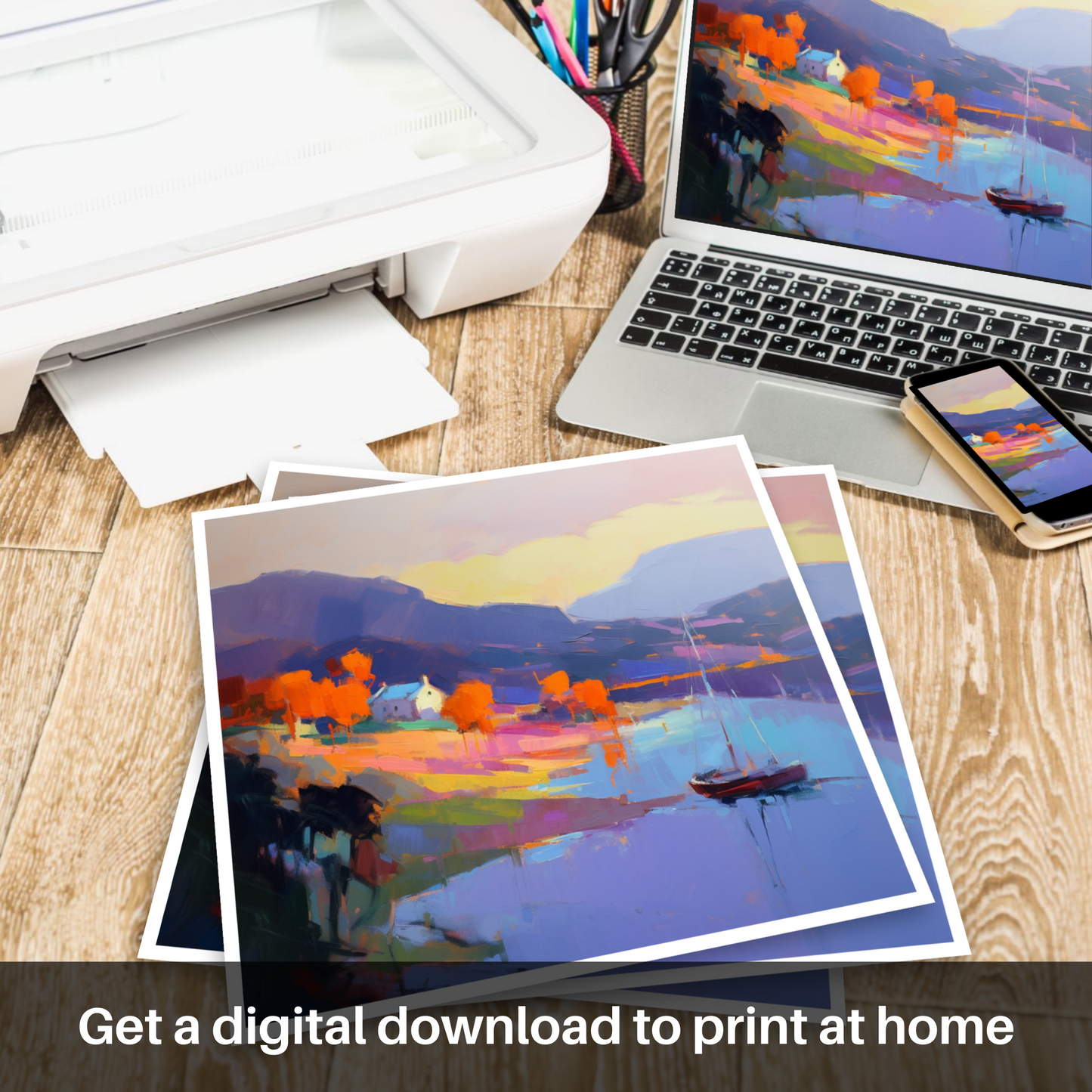 Golden Hour Serenity at St Abba's Harbour