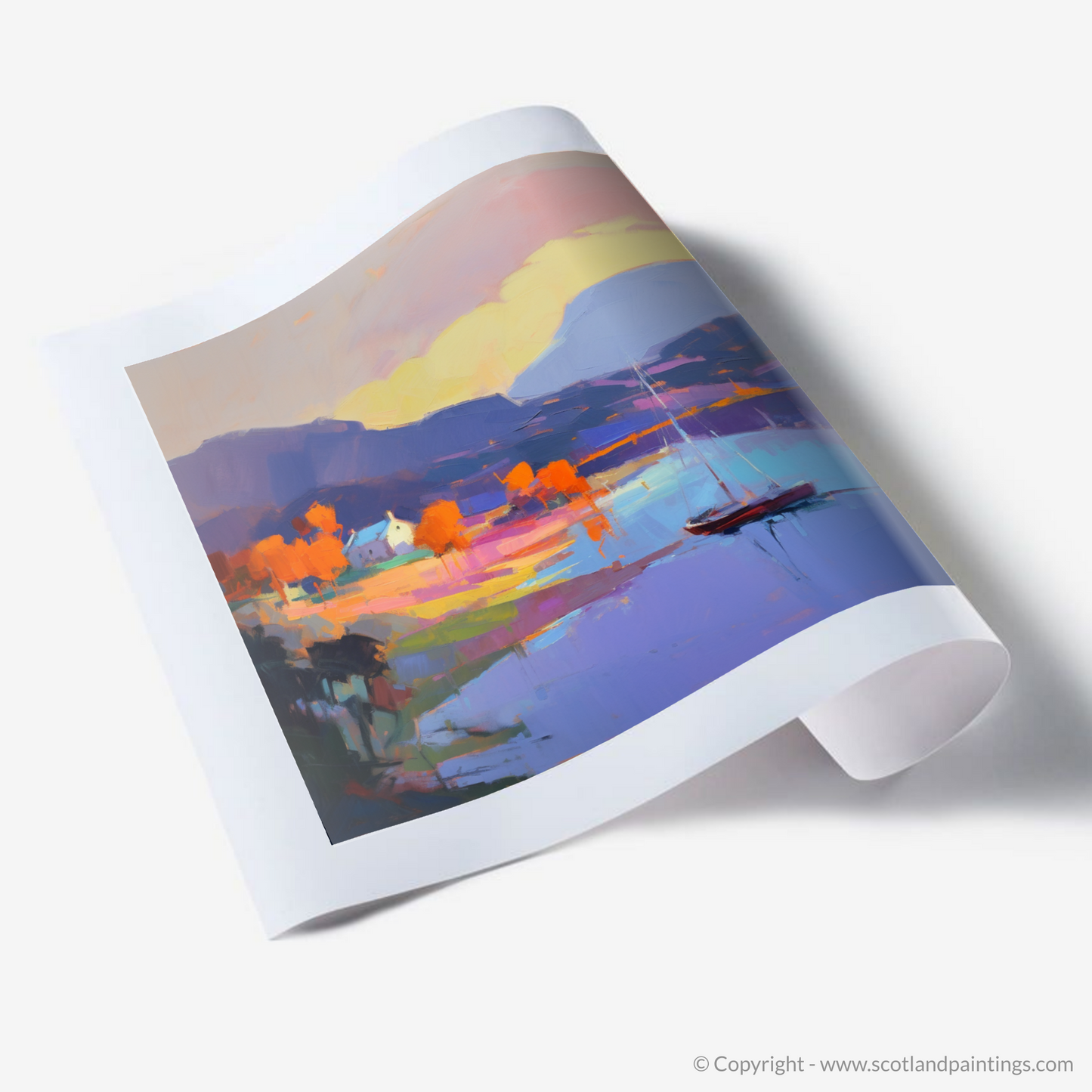 Golden Hour Serenity at St Abba's Harbour