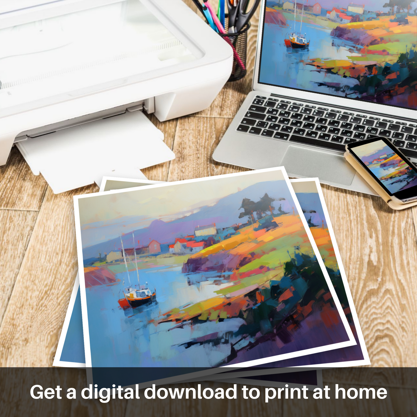 Golden Hour Serenity at Eyemouth Harbour