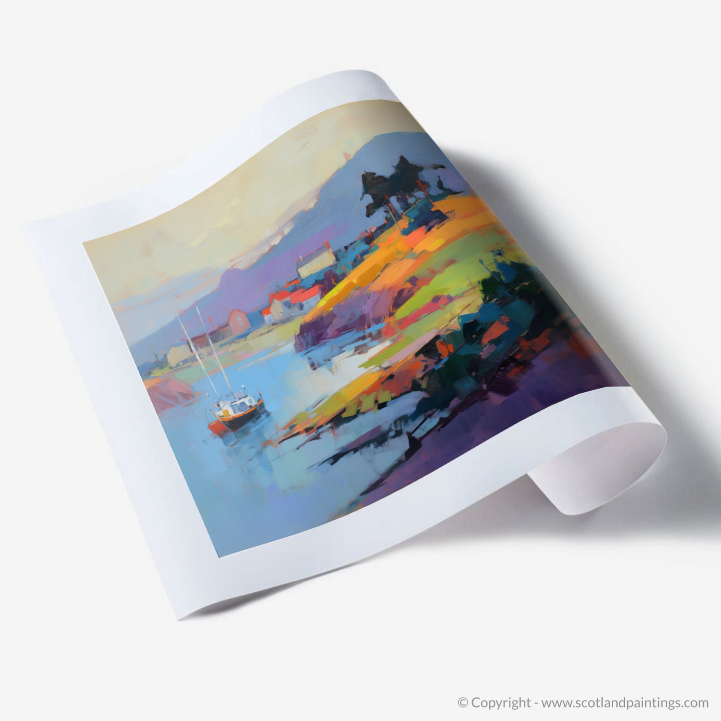 Golden Hour Serenity at Eyemouth Harbour