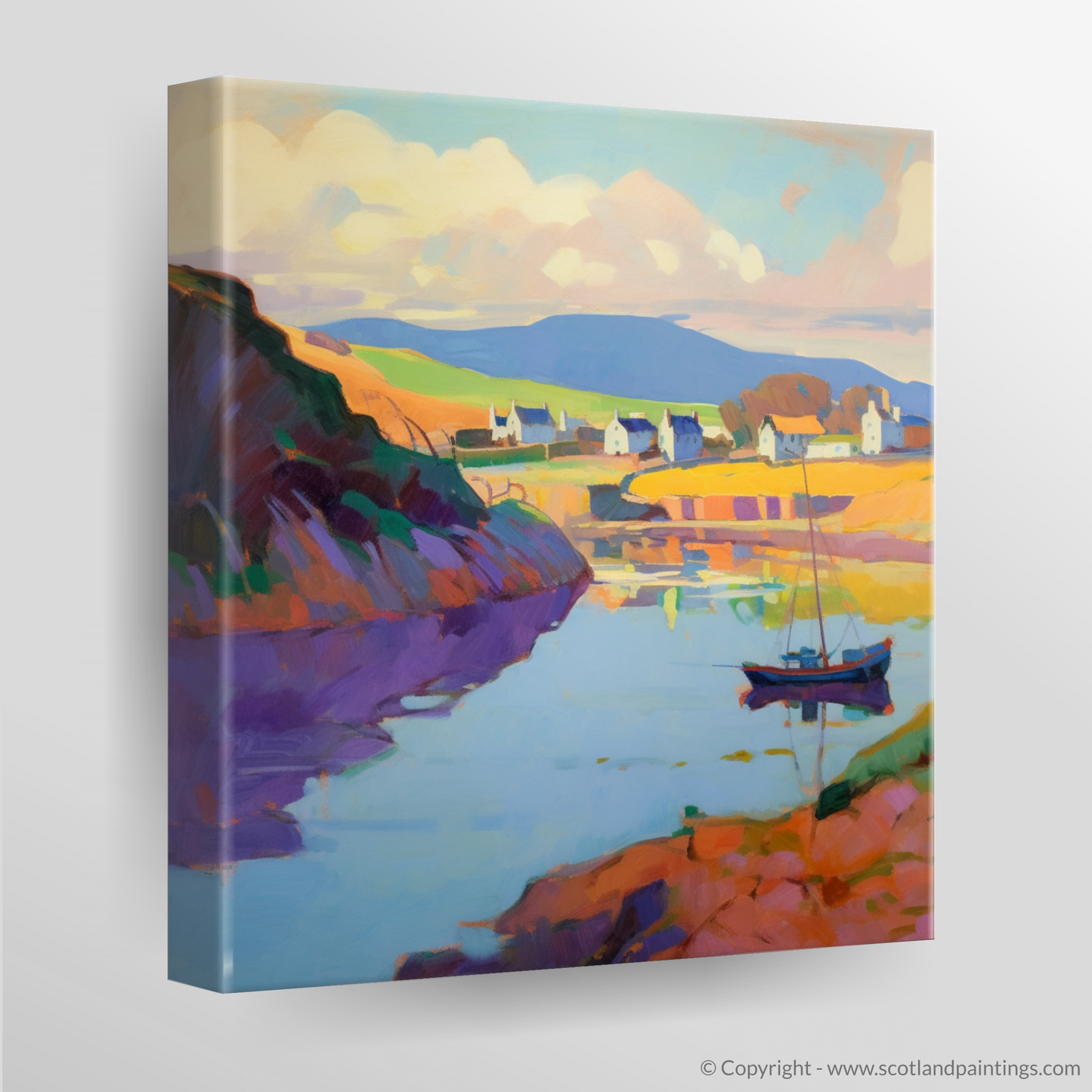 Harbour Serenity: Portpatrick Impression