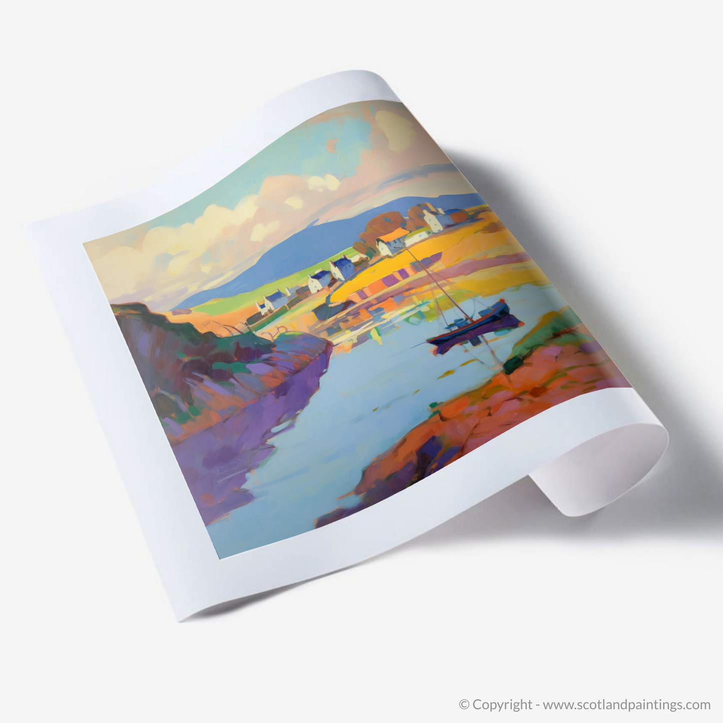 Harbour Serenity: Portpatrick Impression