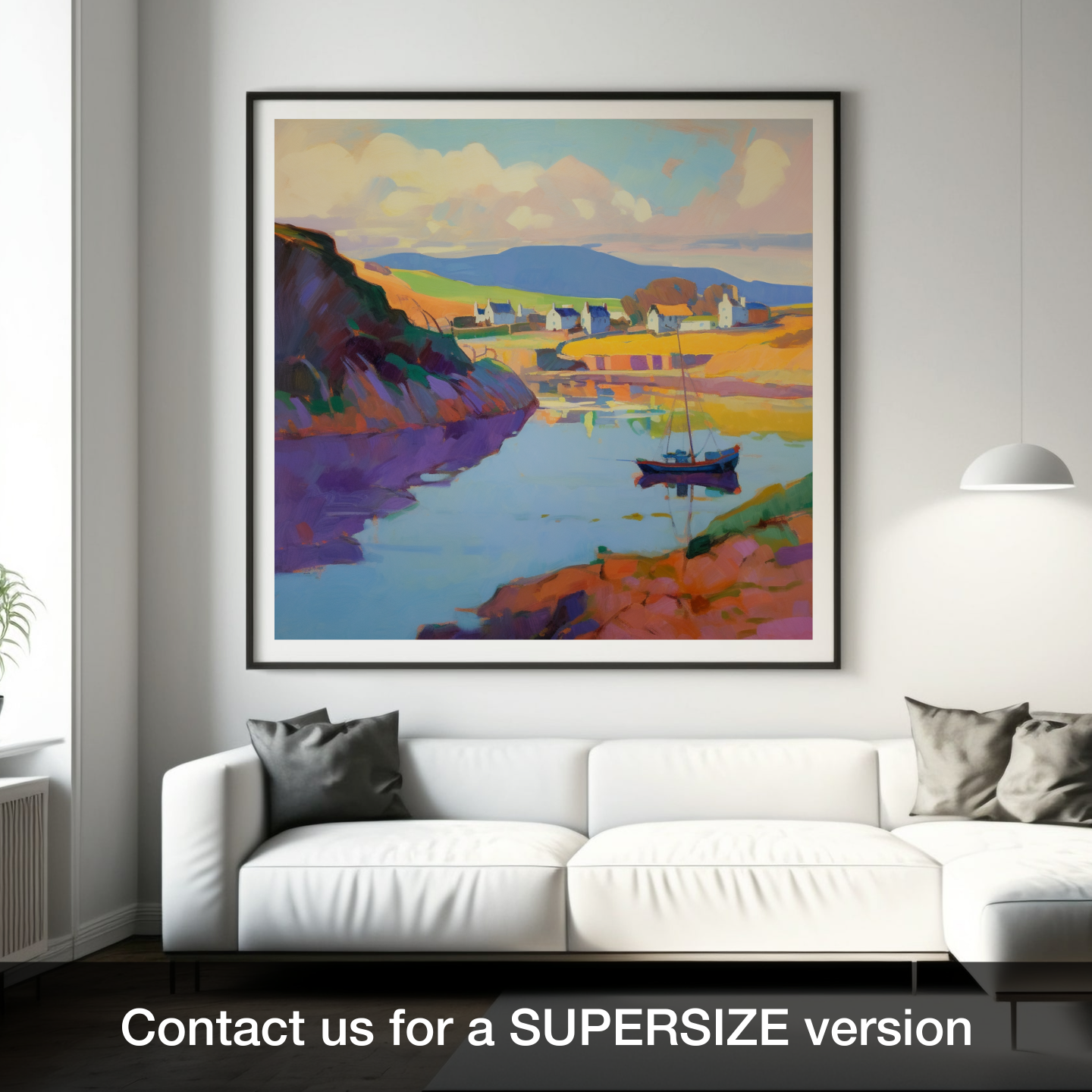 Harbour Serenity: Portpatrick Impression