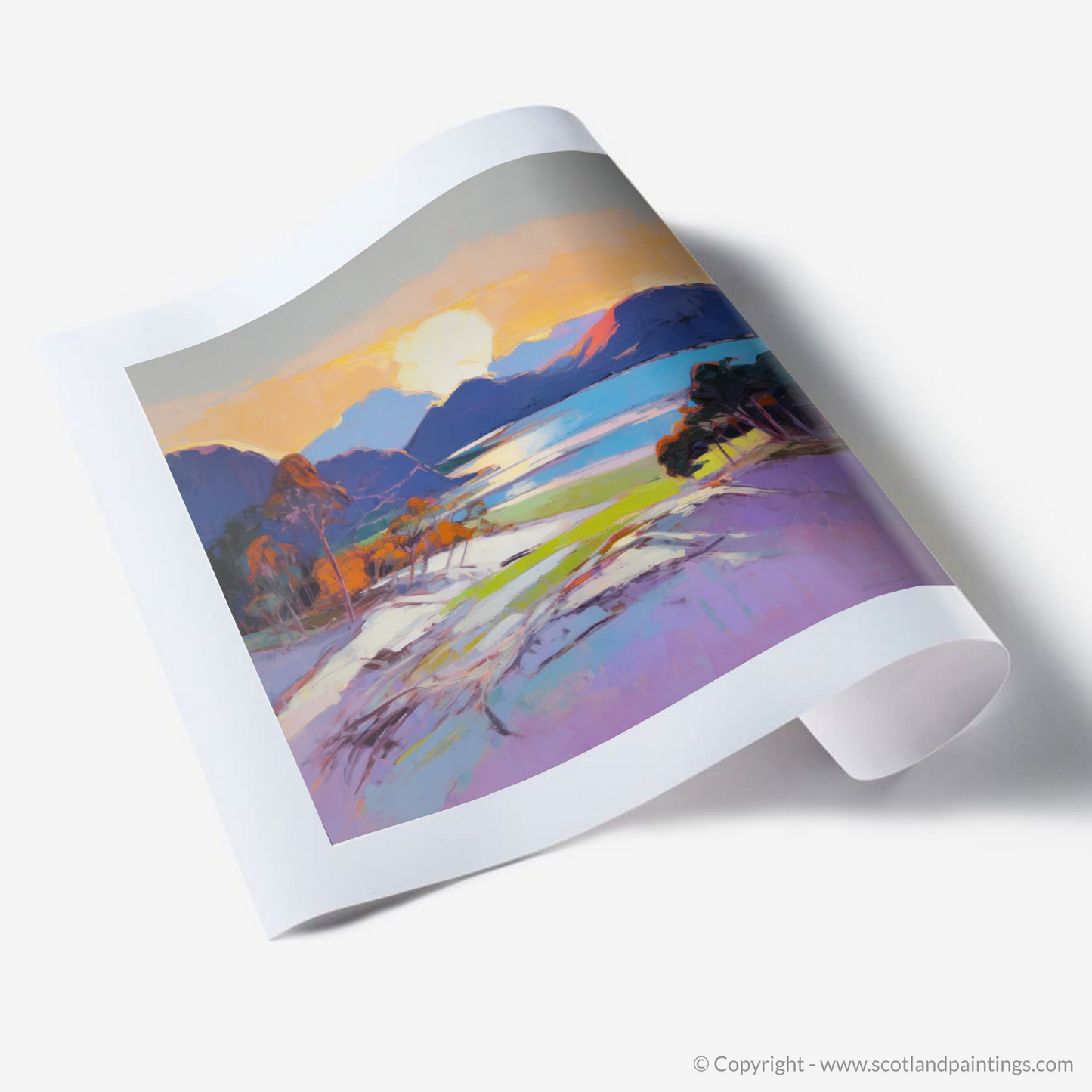 Sunset Embrace at Silver Sands of Morar