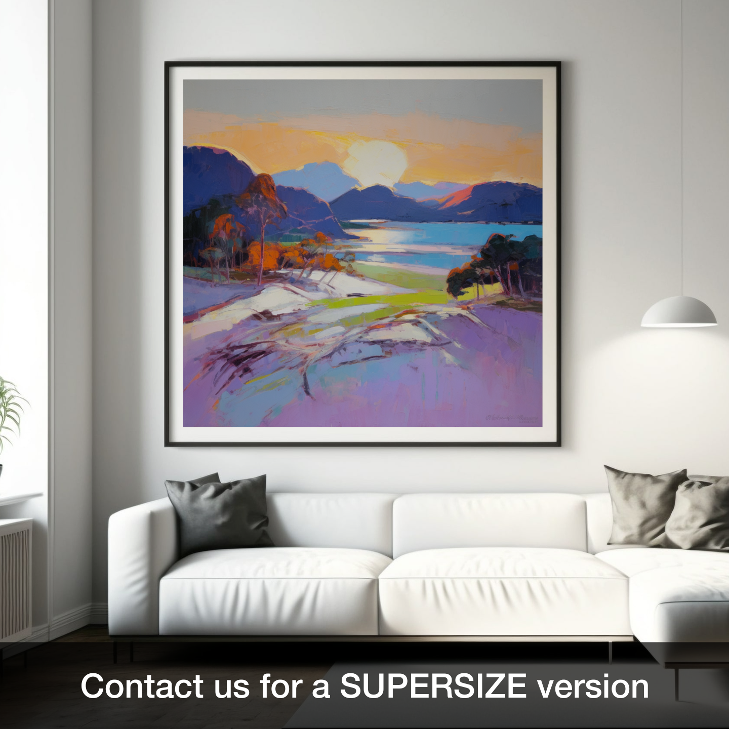 Sunset Embrace at Silver Sands of Morar