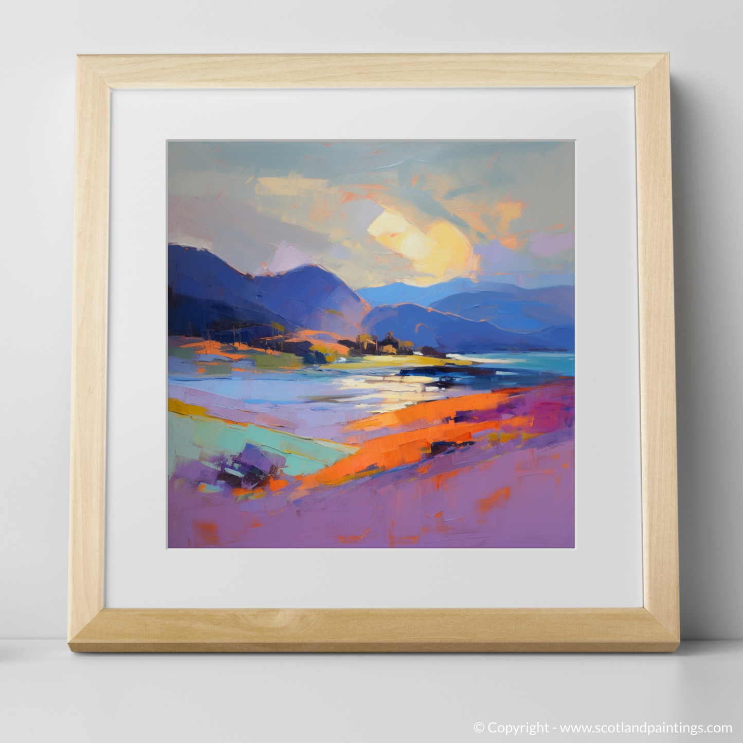 Durness Beach Sunset: An Expressionist Ode to Scottish Shores