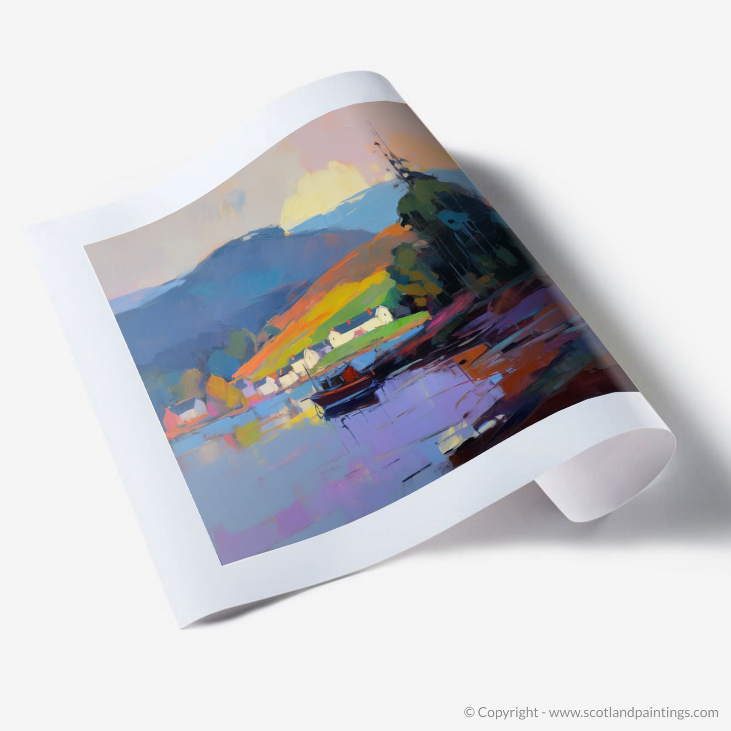 Tobermory Harbour Dusk Embrace