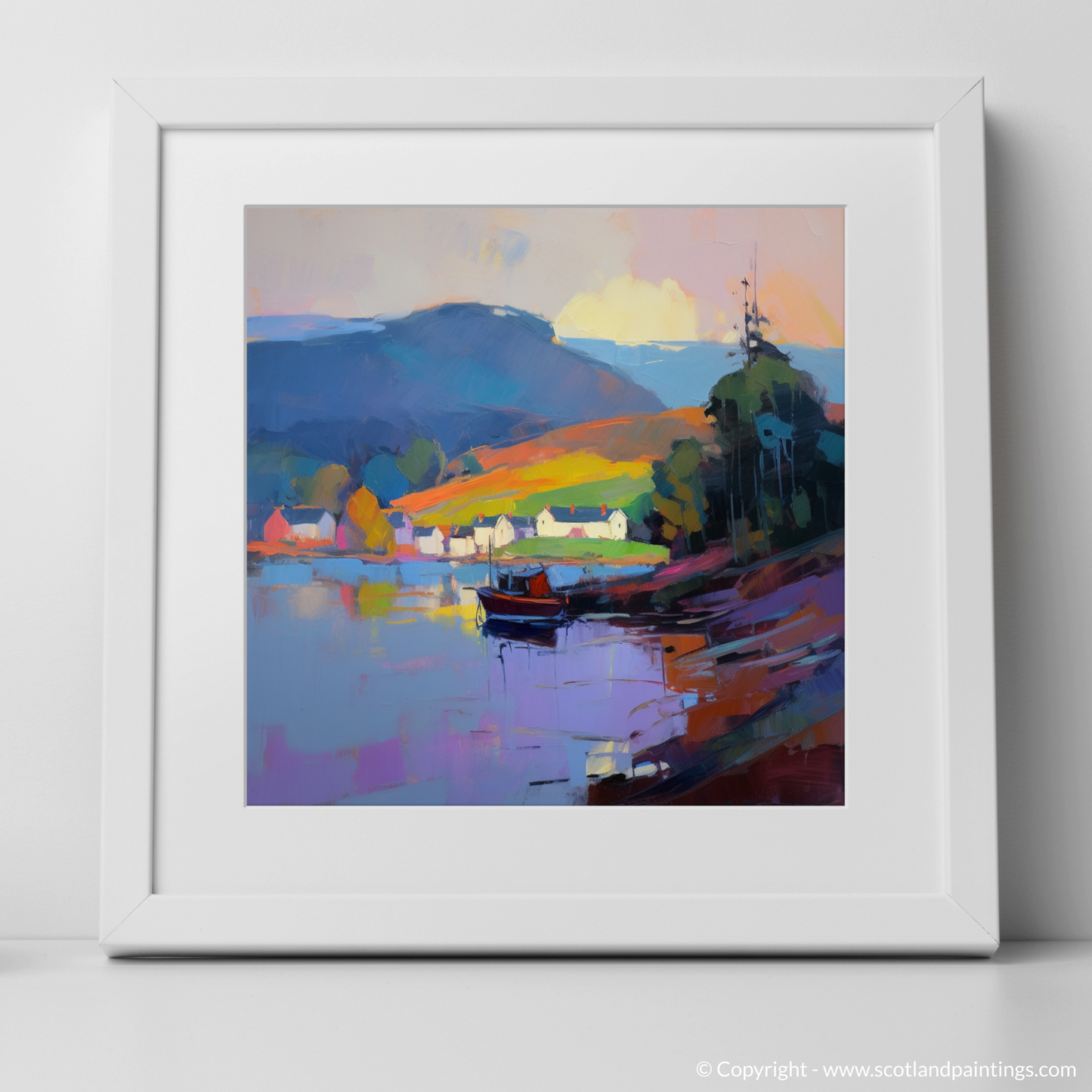 Tobermory Harbour Dusk Embrace