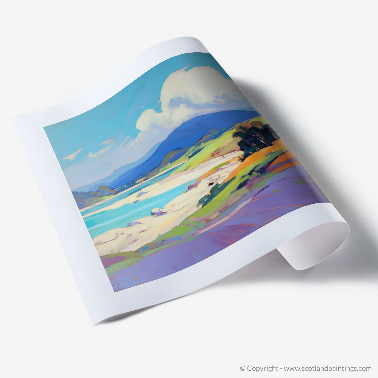 Expressionist Ode to Scarista Beach