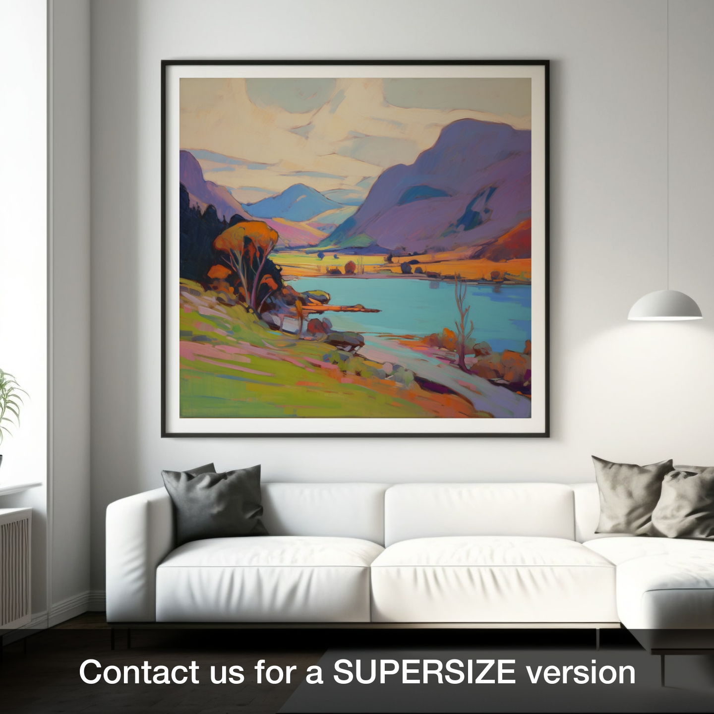 Cubist Splendour of Loch Maree