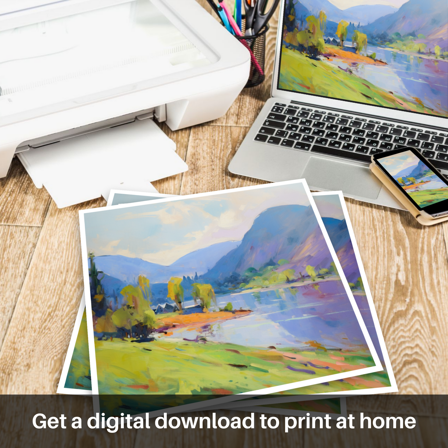 Summer Serenity at Loch Voil