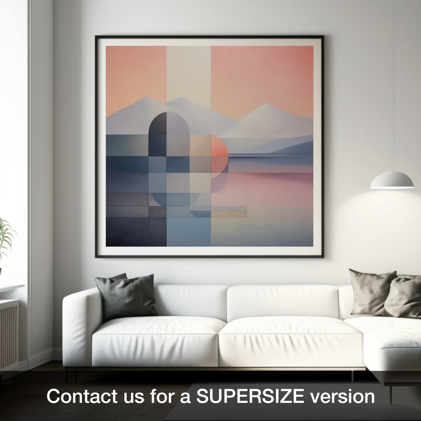 Loch Lomond Reimagined: A Study in Minimalist Serenity