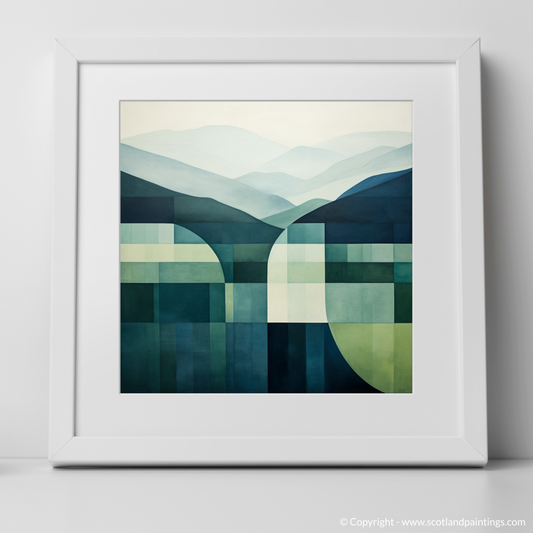 Scottish Glen Serenity: A Minimalist Masterpiece