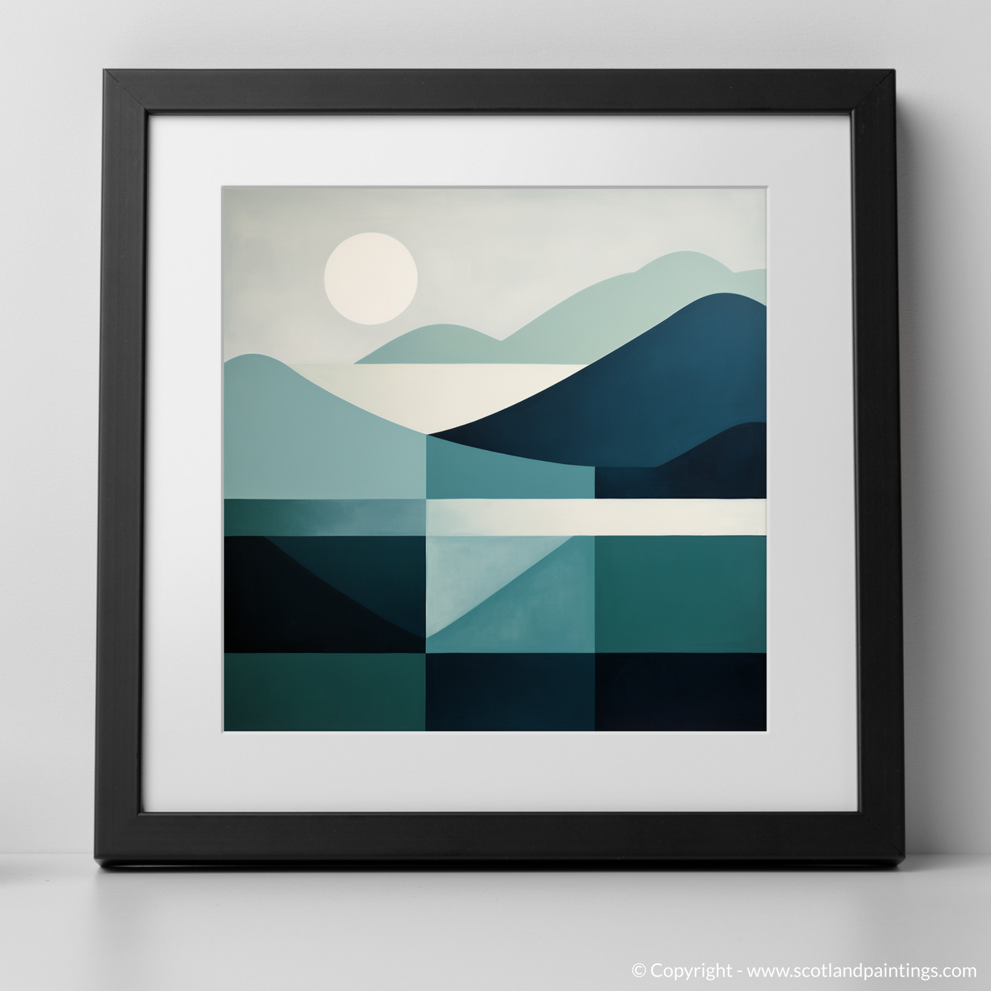 Glencoe Serenity: A Minimalist Homage to the Scottish Highlands