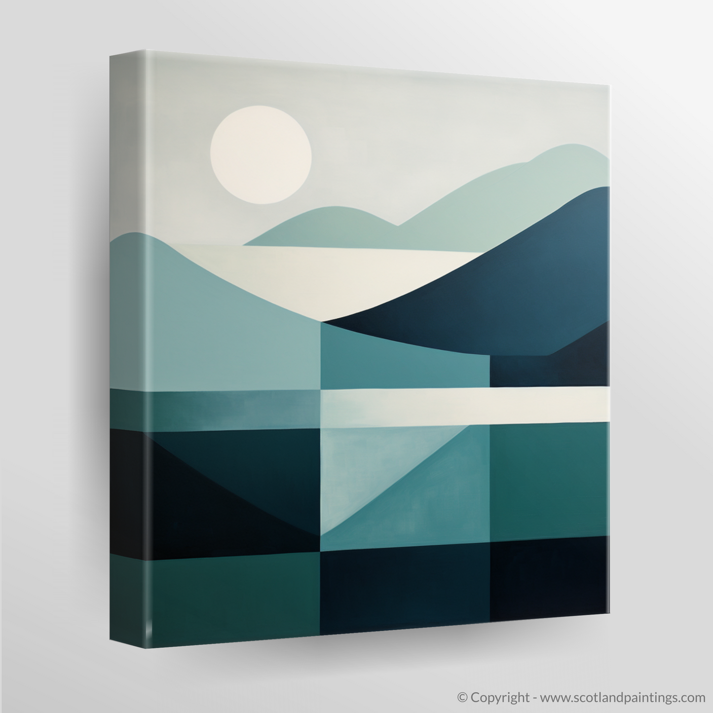 Glencoe Serenity: A Minimalist Homage to the Scottish Highlands