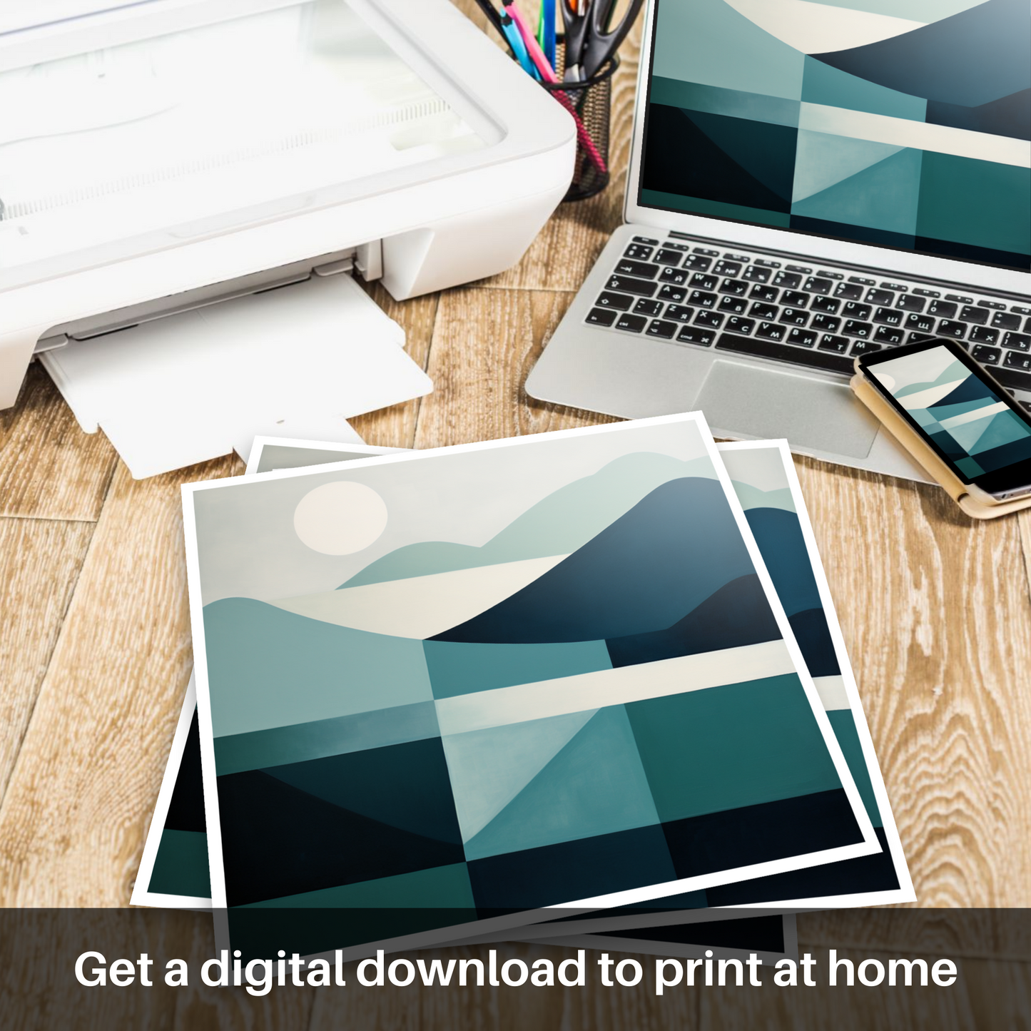 Glencoe Serenity: A Minimalist Homage to the Scottish Highlands