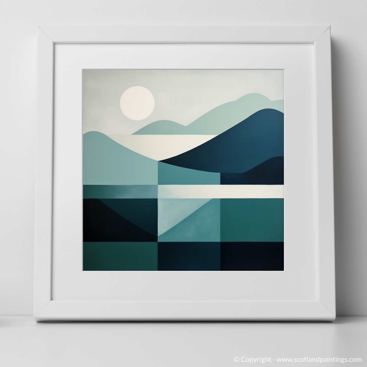 Glencoe Serenity: A Minimalist Homage to the Scottish Highlands