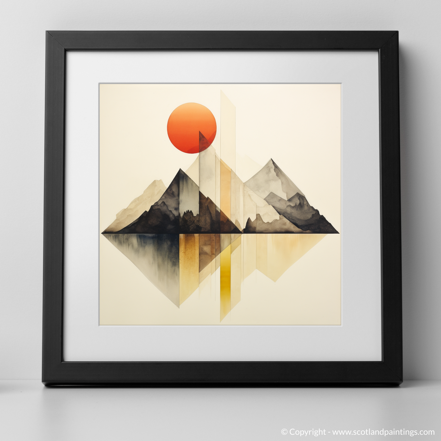 Glen Coe Essence: A Minimalist Ode to Nature's Drama