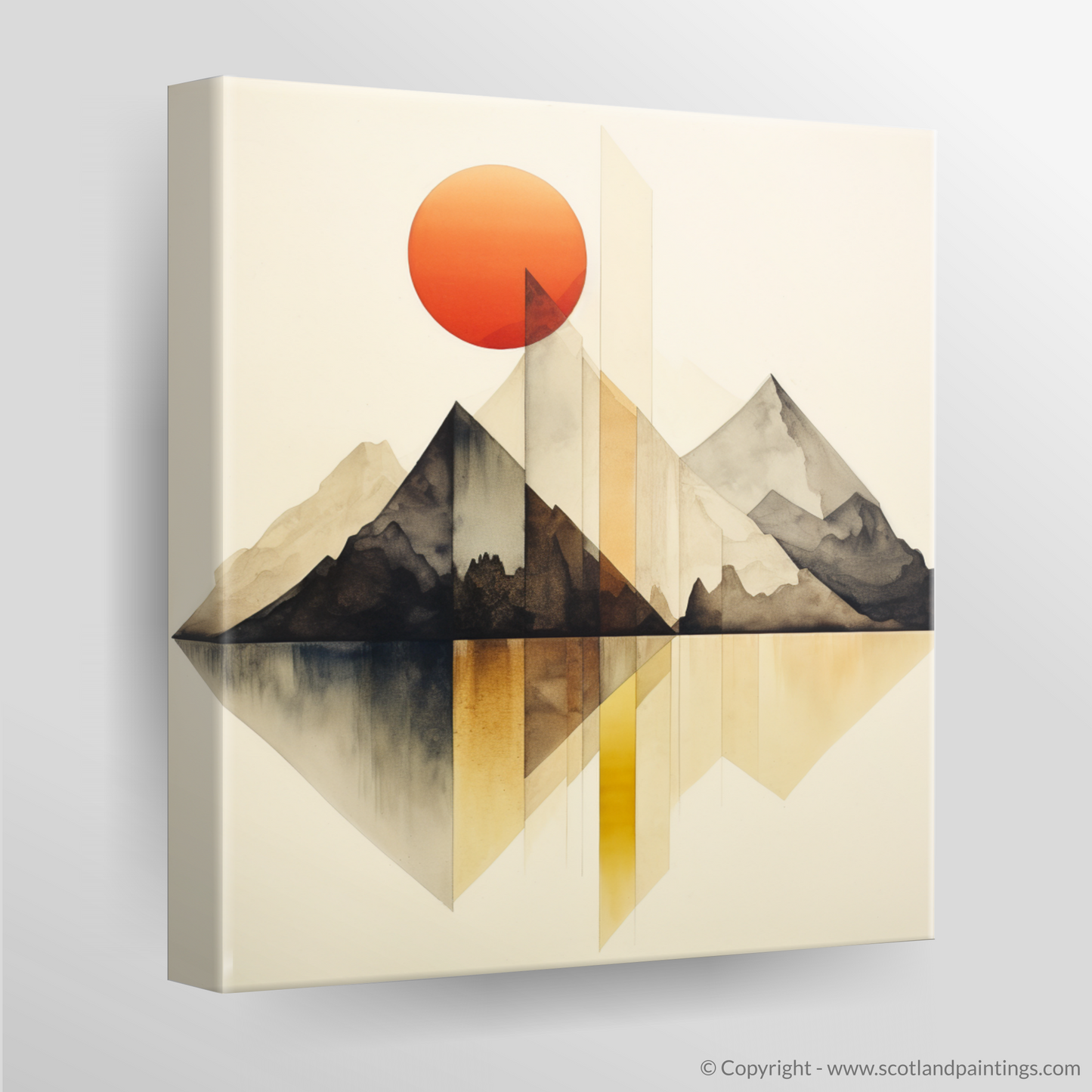 Glen Coe Essence: A Minimalist Ode to Nature's Drama