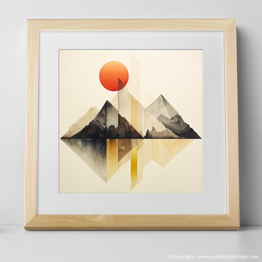 Glen Coe Essence: A Minimalist Ode to Nature's Drama