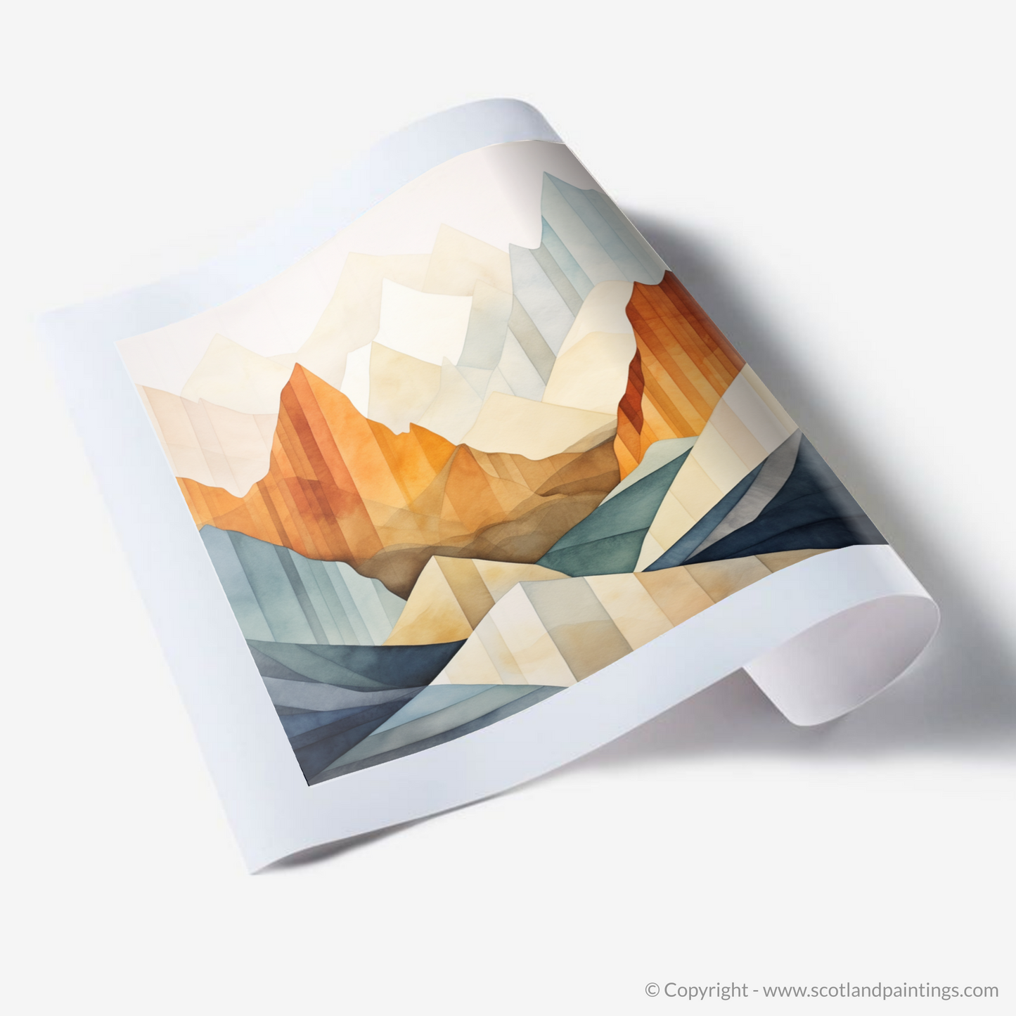 Glen Coe Serenity: A Minimalist Ode to the Scottish Highlands